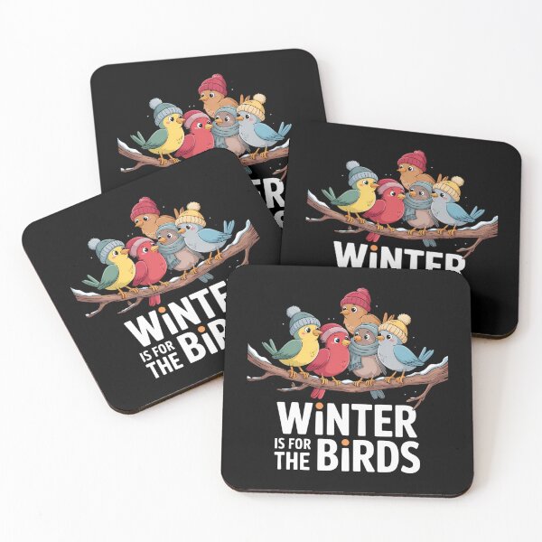 Item preview, Winter Birds Cute Xmas designed and sold by CookWorldLaughs.