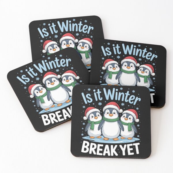 Item preview, WINTER Break Winter holiday funny designed and sold by CookWorldLaughs.