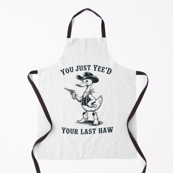 Item preview, Western Cowboy Duck You Just Yee'D Your Last Haw designed and sold by Patricsselin.