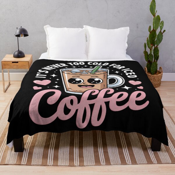 Item preview, Winter Iced Coffee Cute designed and sold by CookWorldLaughs.