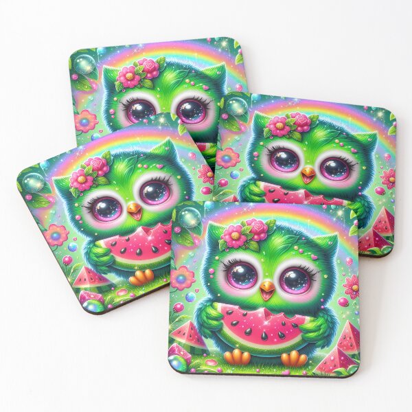 Item preview, Owl holding a watermelon  designed and sold by Jbl55.