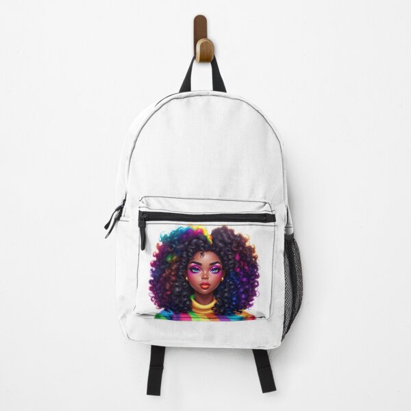 Artikelvorschau, Rainbow Afro Queen – Strahlende Lockenschönheit entworfen und verkauft von Lulunza.