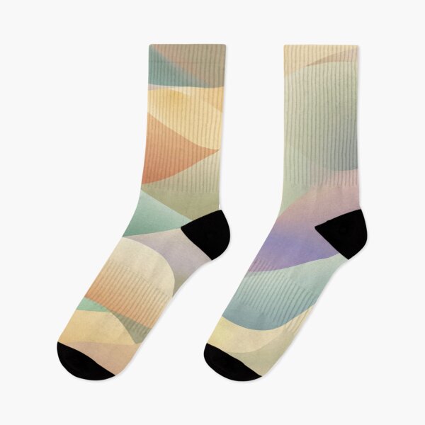 Item preview, Muted Pastel Abstract Waves Texture designed and sold by JavisSRDesign.