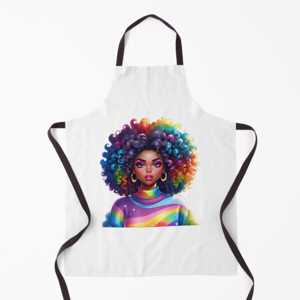 Item preview, Melanin Rainbow Girl – Bold and Colorful Confidence designed and sold by Lulunza.