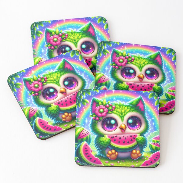 Item preview, Owl holding a watermelon  designed and sold by Jbl55.