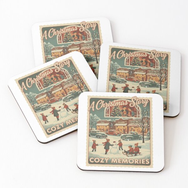 Item preview, A Christmas Story – Cozy Memories Vintage Holiday Design designed and sold by KolorNomad.