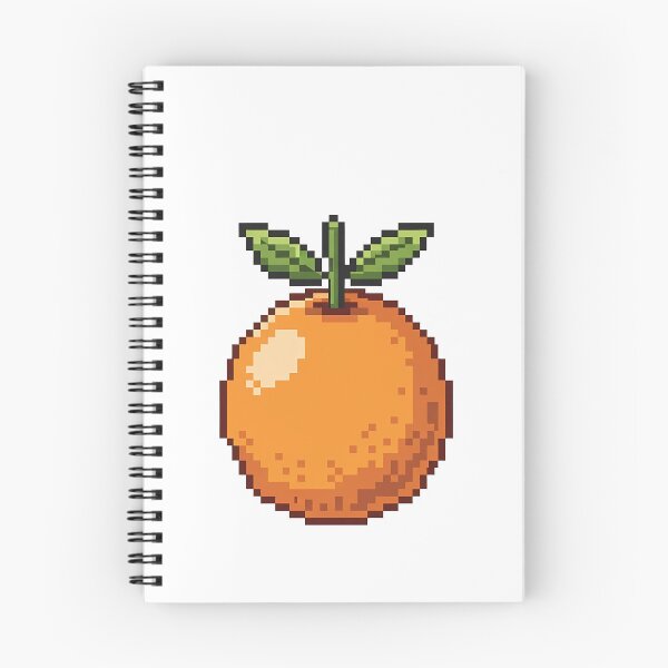 Item preview, Pixel Art Orange Retro Fruit Citrus designed and sold by k3rstman1.
