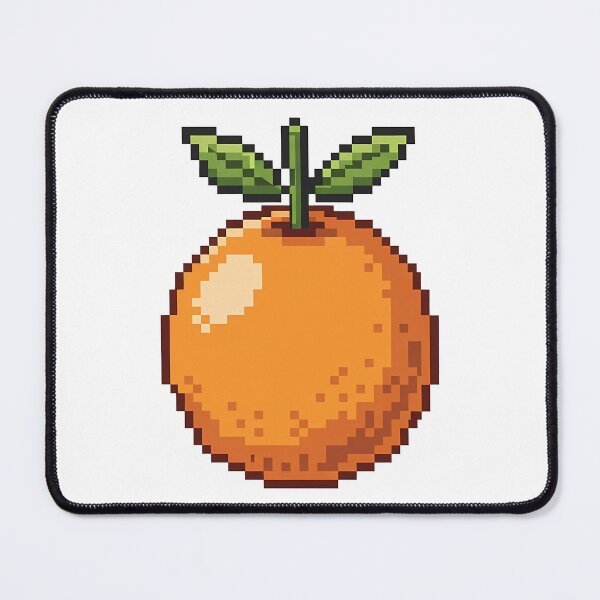 Item preview, Pixel Art Orange Retro Fruit Citrus designed and sold by k3rstman1.