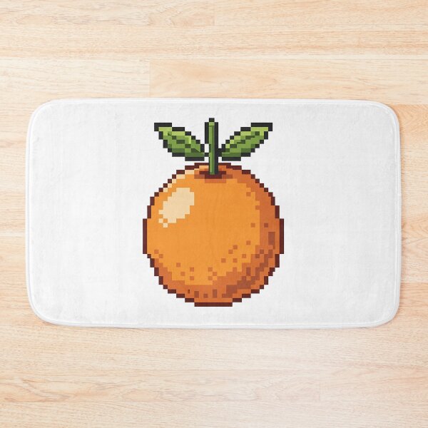 Item preview, Pixel Art Orange Retro Fruit Citrus designed and sold by k3rstman1.
