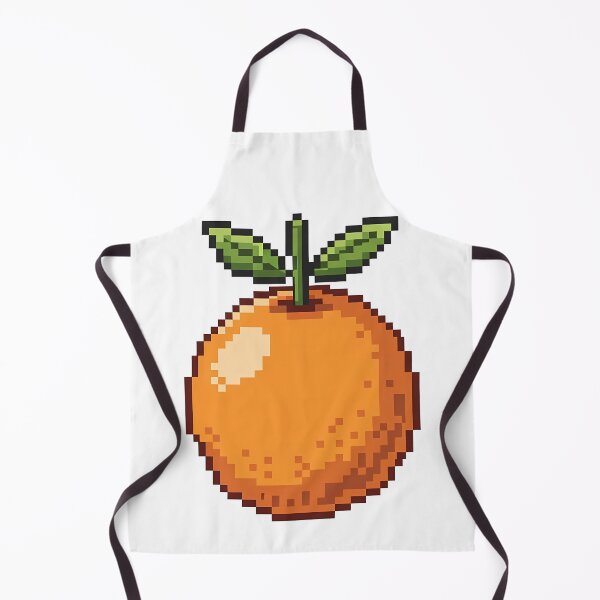 Item preview, Pixel Art Orange Retro Fruit Citrus designed and sold by k3rstman1.