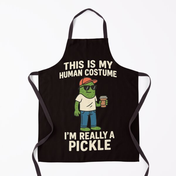 Item preview, This Is My Human Costume – I’m Really a Pickle designed and sold by FrameFlow.
