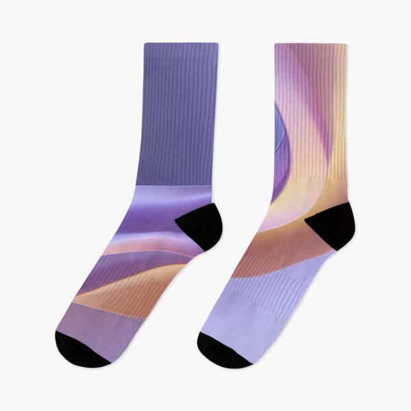 Item preview, Purple and Gold Abstract Flow — Elegant Gradient Wave Design designed and sold by JavisSRDesign.