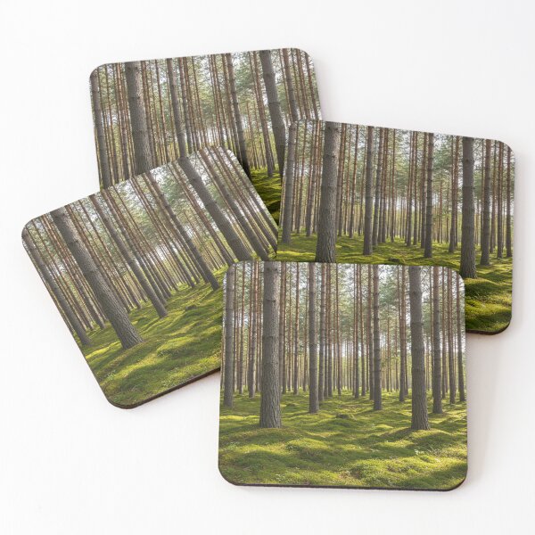 Item preview, Morning Light Through Pine Forest designed and sold by The Rust Lab.