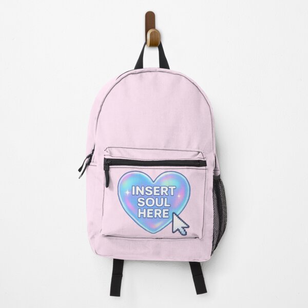 Item preview, Insert Soul Here | Holographic Heart Digital Aesthetic Design designed and sold by Syrupulse.