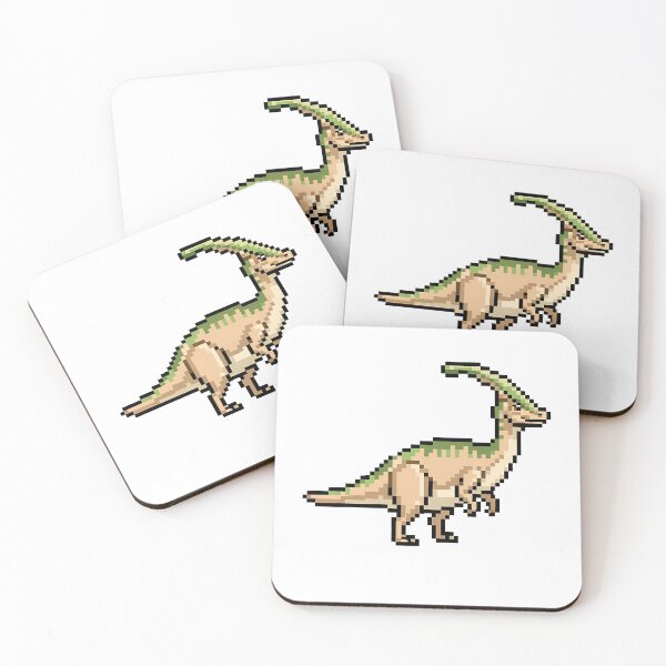 Item preview, Parasaurolophus Dinosaur Pixel Art designed and sold by k3rstman1.