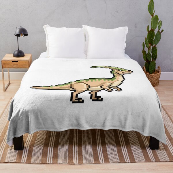 Item preview, Parasaurolophus Dinosaur Pixel Art designed and sold by k3rstman1.