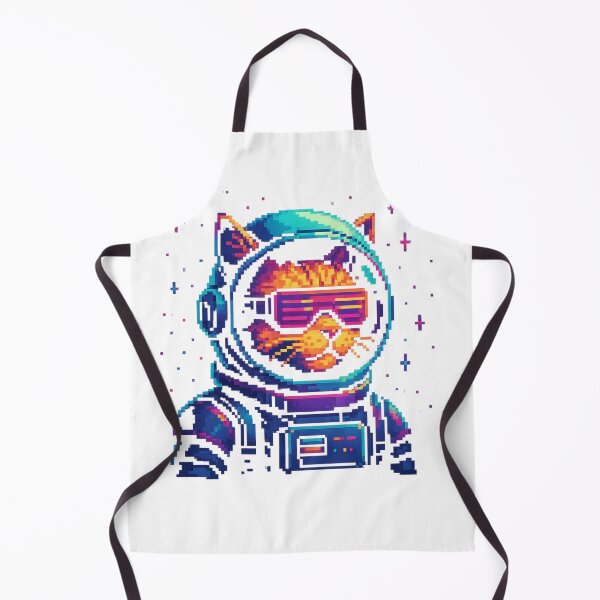 Item preview, Gatto Astronauta Cyberpunk designed and sold by Pixomia.