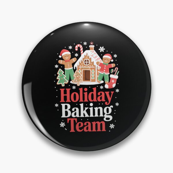Item preview, Bake Baking Christmas Gingerbread Holiday Baking Team designed and sold by DoorwayThreads.