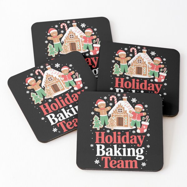 Item preview, Bake Baking Christmas Gingerbread Holiday Baking Team designed and sold by DoorwayThreads.