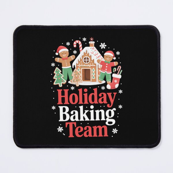 Item preview, Bake Baking Christmas Gingerbread Holiday Baking Team designed and sold by DoorwayThreads.