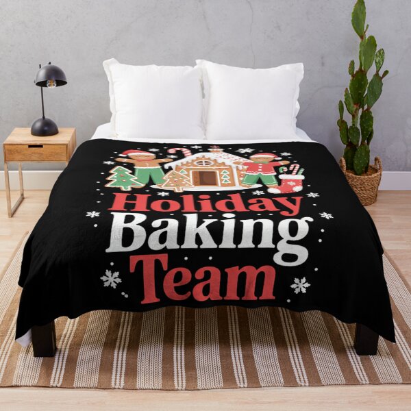 Item preview, Bake Baking Christmas Gingerbread Holiday Baking Team designed and sold by DoorwayThreads.