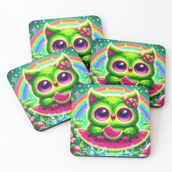 Item preview, Owl holding a watermelon  designed and sold by Jbl55.