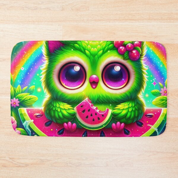 Item preview, Owl holding a watermelon  designed and sold by Jbl55.