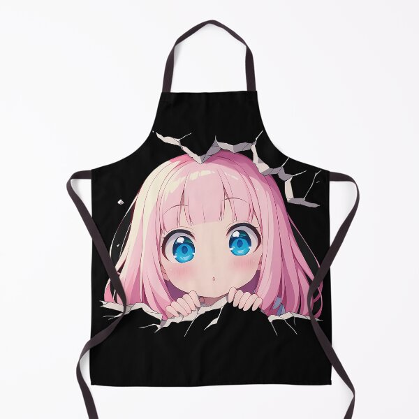 Item preview, Sama Chika Fujiwara Kaguya Sama Love Is War Anime Chibi Kawaii Peeking designed and sold by TorbenKuhano.
