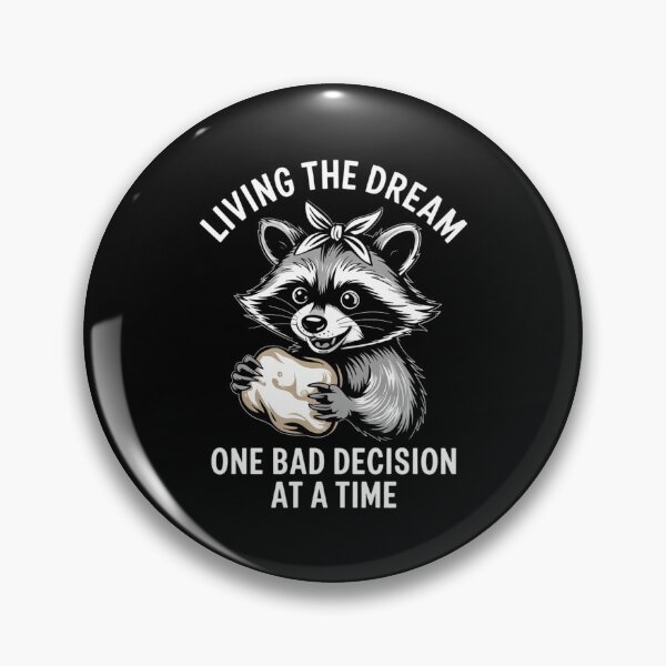 Item preview, Baker racoon joke designed and sold by DoorwayThreads.