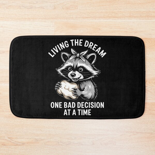 Item preview, Baker racoon joke designed and sold by DoorwayThreads.