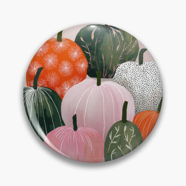 Item preview, 053 Colorful Pumpkins Arrangement designed and sold by nikoart001.