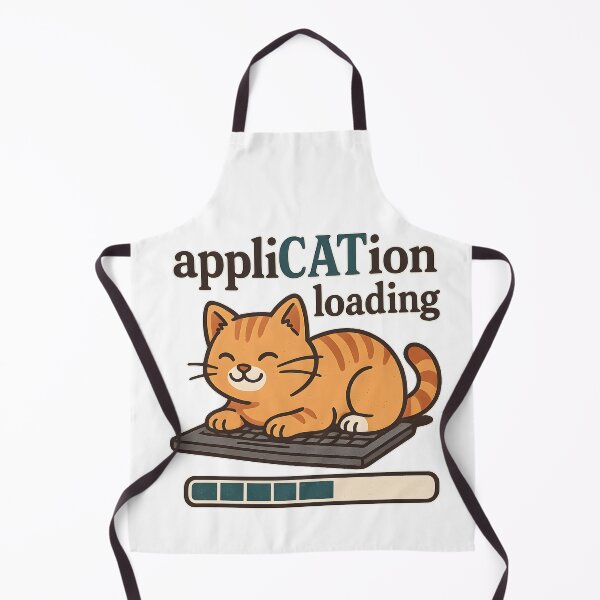 Item preview, appliCATion – Funny Cat & Tech T-Shirt | Geek Cat Humor Tee for Cat Lovers designed and sold by SVALANART.