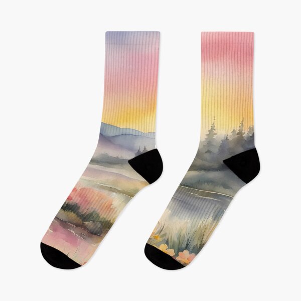 Item preview, Colorful River Landscape designed and sold by CalmnessbyChoice.