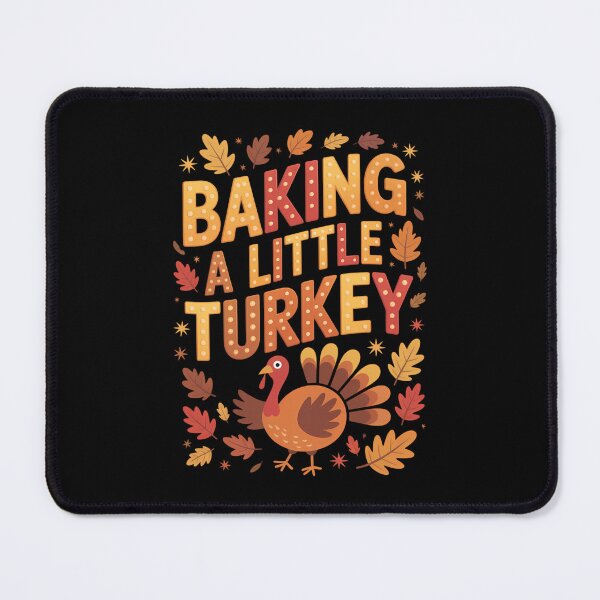Item preview, Baking Turkey Thanksgiving Pregnancy Announcement designed and sold by DoorwayThreads.