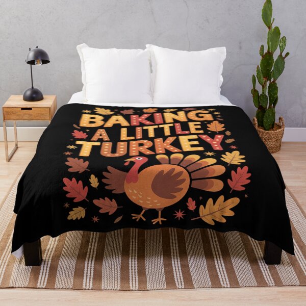 Item preview, Baking Turkey Thanksgiving Pregnancy Announcement designed and sold by DoorwayThreads.