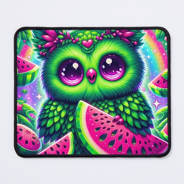 Item preview, Owl holding a watermelon designed and sold by Jbl55.
