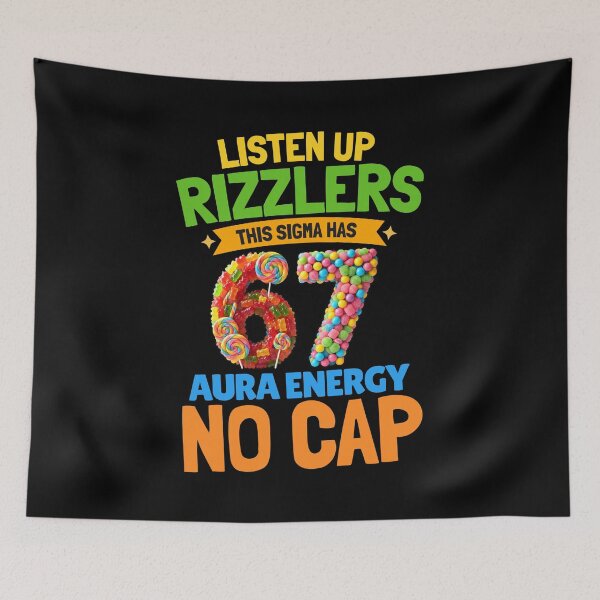 Item preview, Listen Up Rizzlers This Sigma Has 67 Aura Energy Six Seven designed and sold by PerfectMatch.