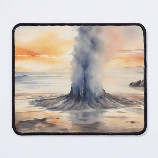 Item preview, Natural Geyser on Oceanshore designed and sold by CalmnessbyChoice.