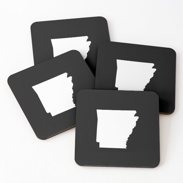 Item preview, Arkansas Map Silhouette – Minimal Black and White designed and sold by Paper Drip.