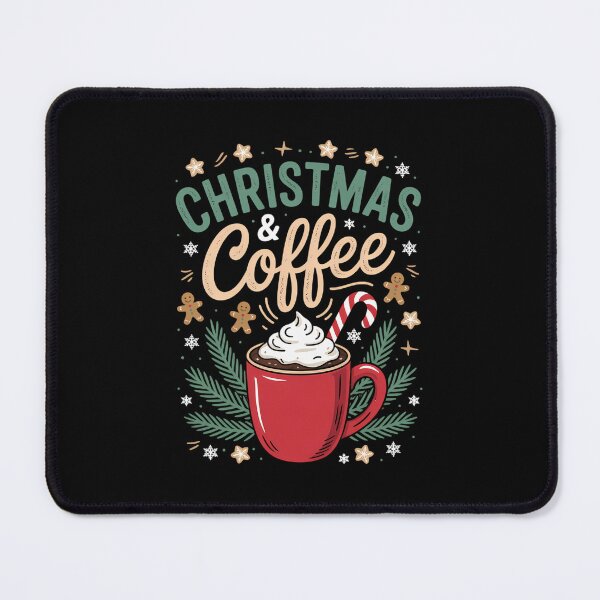 Item preview, Christmas And Coffee Gingerbread Christmas designed and sold by WalshDrawnLaugh.