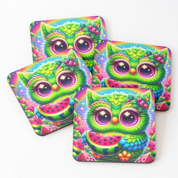 Item preview, Owl holding a watermelon  designed and sold by Jbl55.