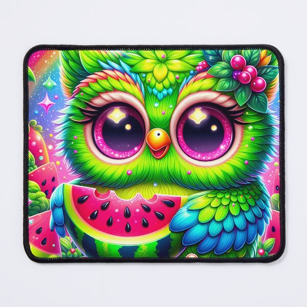 Item preview, Owl holding a watermelon designed and sold by Jbl55.