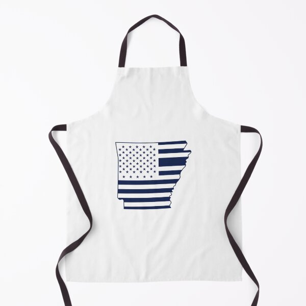 Item preview, Arkansas USA Flag Silhouette – Stars and Stripes State Outline designed and sold by Paper Drip.