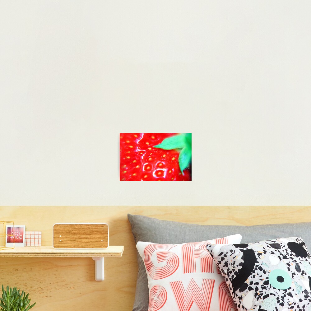 Strawberry Obsession Photographic Print