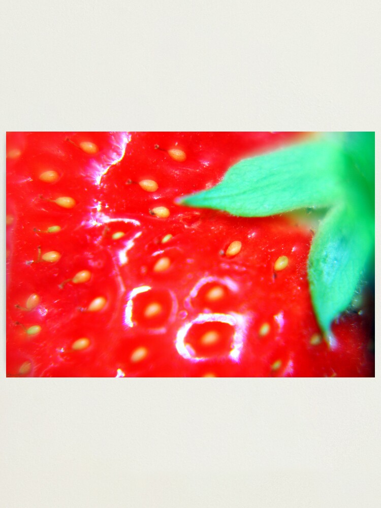 Alternate view of Strawberry Obsession Photographic Print