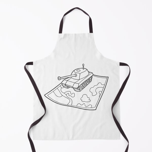 Item preview, A tank on top of a large map on a field operations table designed and sold by rasagamastore.
