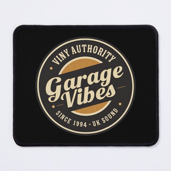 Item preview, Garage Vibes – Retro UK Sound Vinyl Design designed and sold by |TRSSHOP|.
