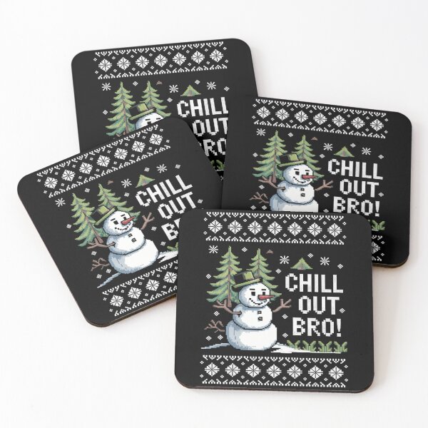 Item preview, Christmas Cool Snowman Holiday designed and sold by WalshDrawnLaugh.