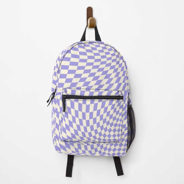Item preview, Swirling Cream and Purple Checkerboard Optical designed and sold by NicolaZhukov.