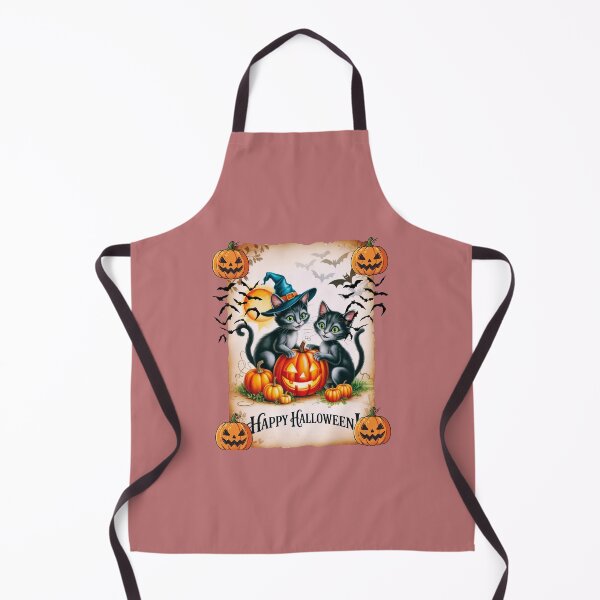 Item preview, Happy halloween - cats and pumpkins designed and sold by Palmtree94.